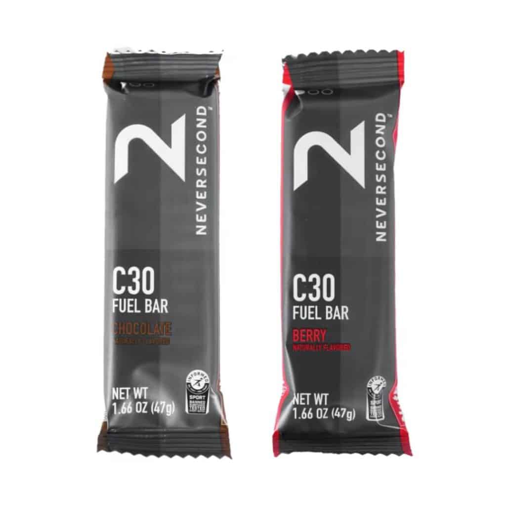 NeverSecond C30 bars reviewed for endurance athletes