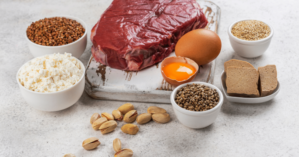 200 grams of protein per day, protein meal plan
